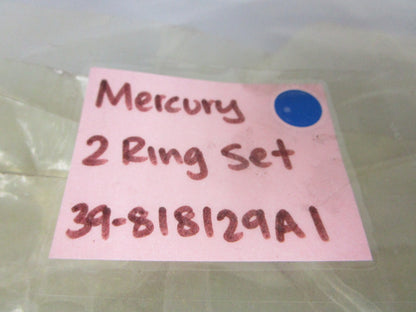 *NEW OEM* 0810 Mercury Quicksilver 2 Ring Set 39-818129A1
