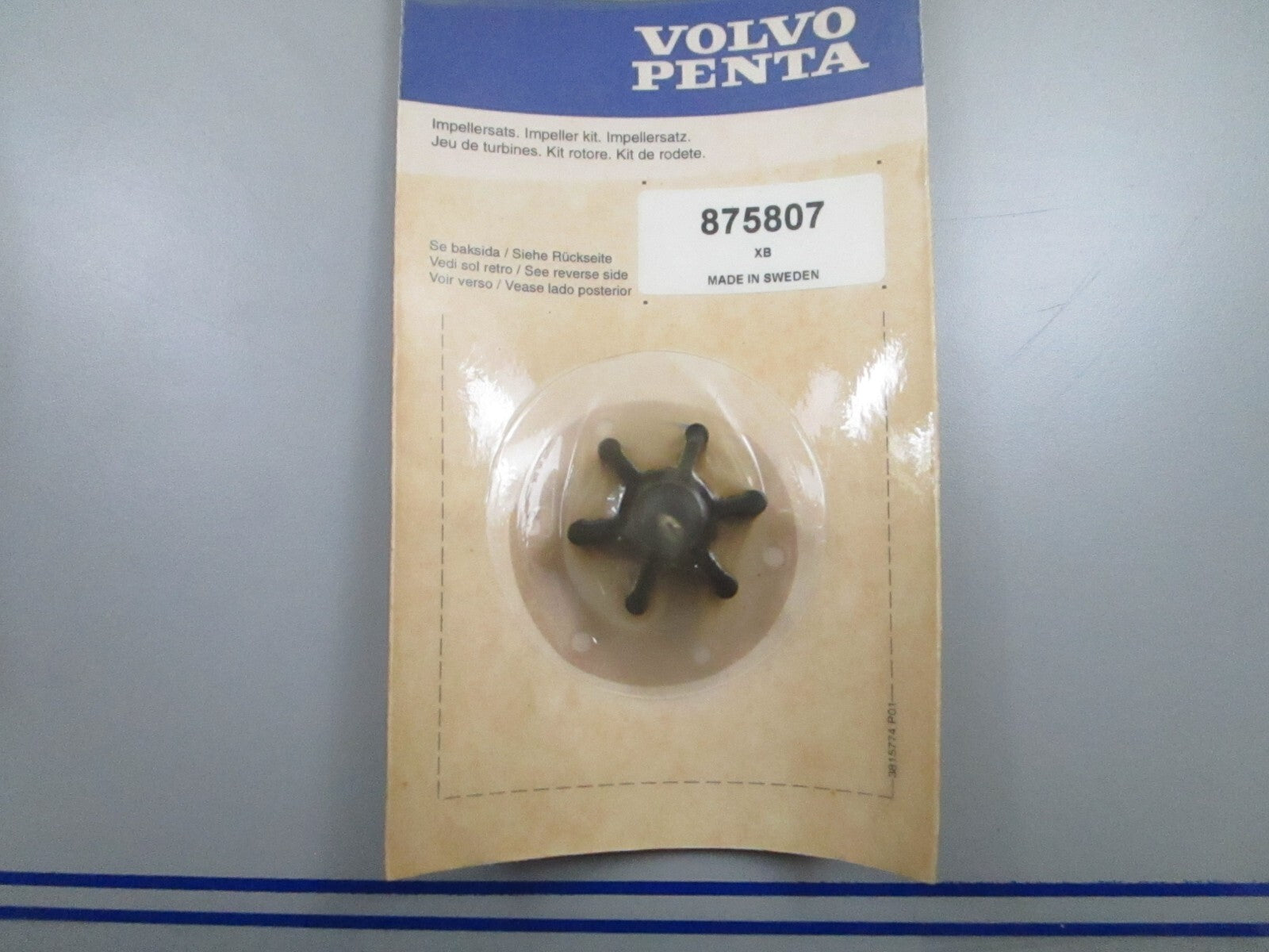 *NEW OEM* 0810 Volvo Penta Impeller Kit 875807