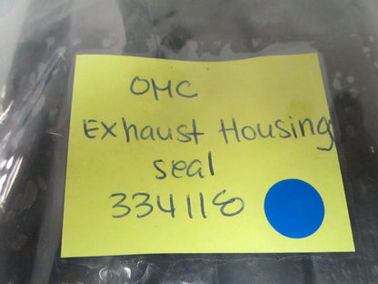 *NEW OEM* 0810 OMC Johnson Evinrude Exhaust Housing Seal 334118 0334118