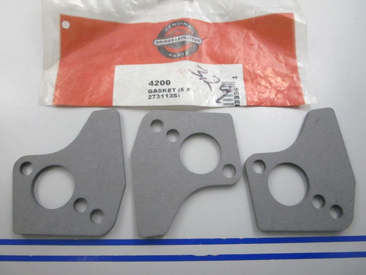 NEW OEM (LOT OF 3) 2731138 Briggs & Stratton Gasket 0810