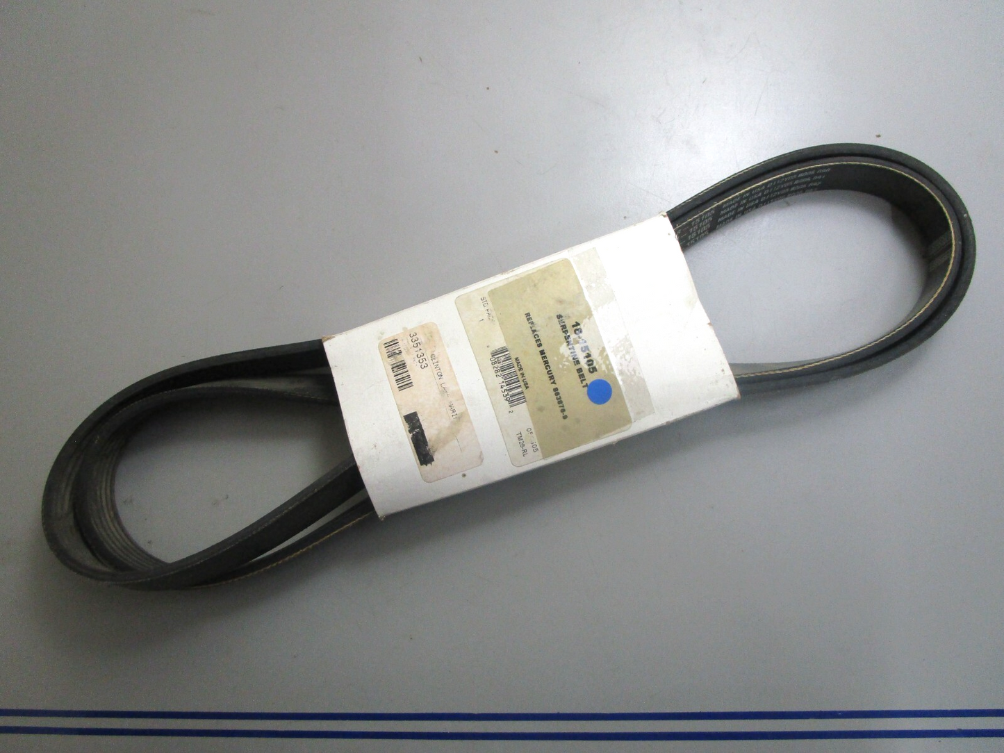 *NEW* 0810 Sierra Serpentine Belt 18-15105 Replaces: Mercury 863876-9