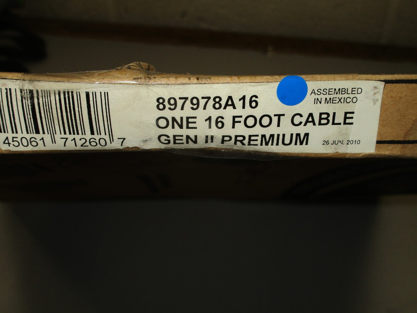 *NEW OEM* 0820 Mercury Quicksilver 16' Cable 897978A16