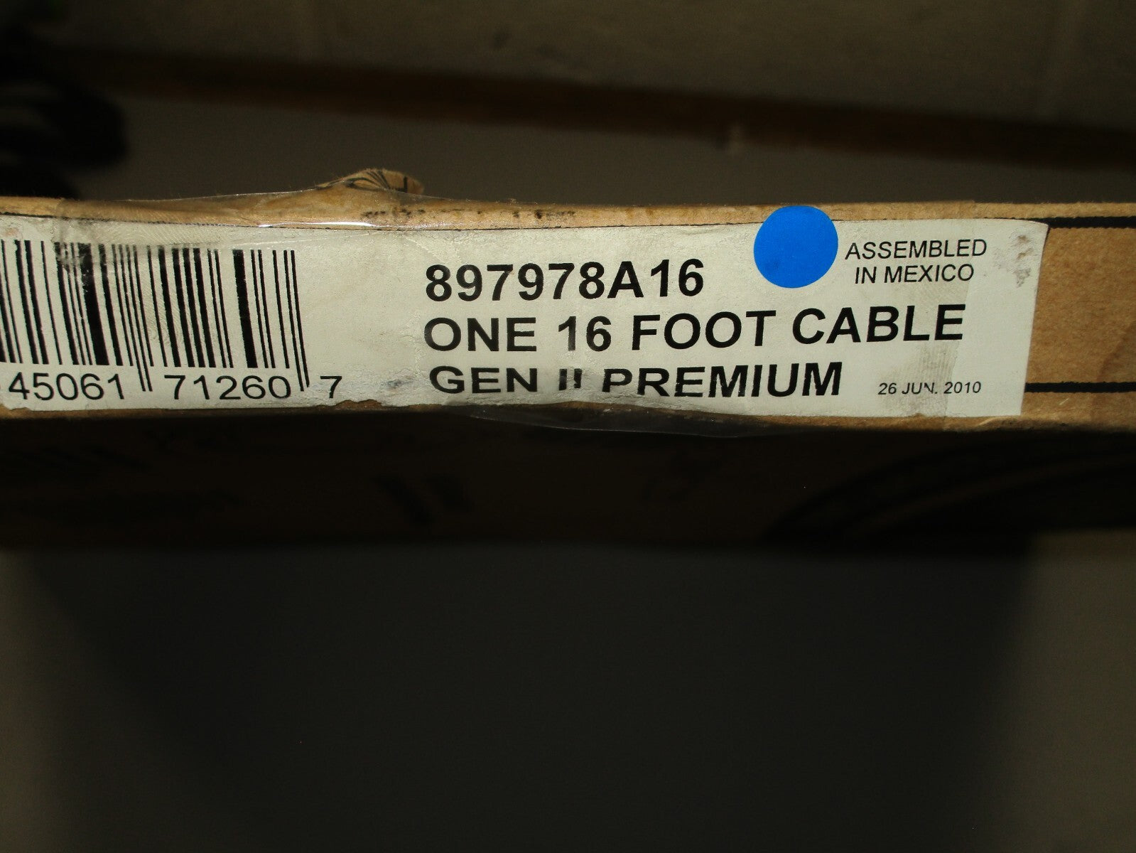 *NEW OEM* 0820 Mercury Quicksilver 16' Cable 897978A16