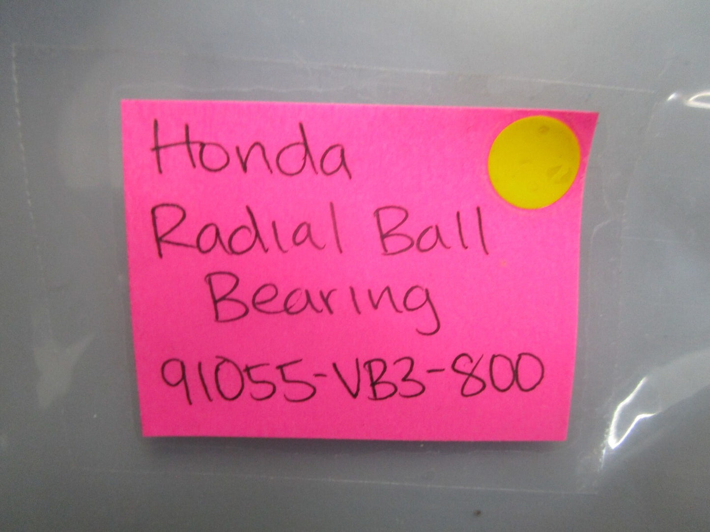 *NEW OEM* 0810 Honda Radial Ball Bearing 91055-VB3-800