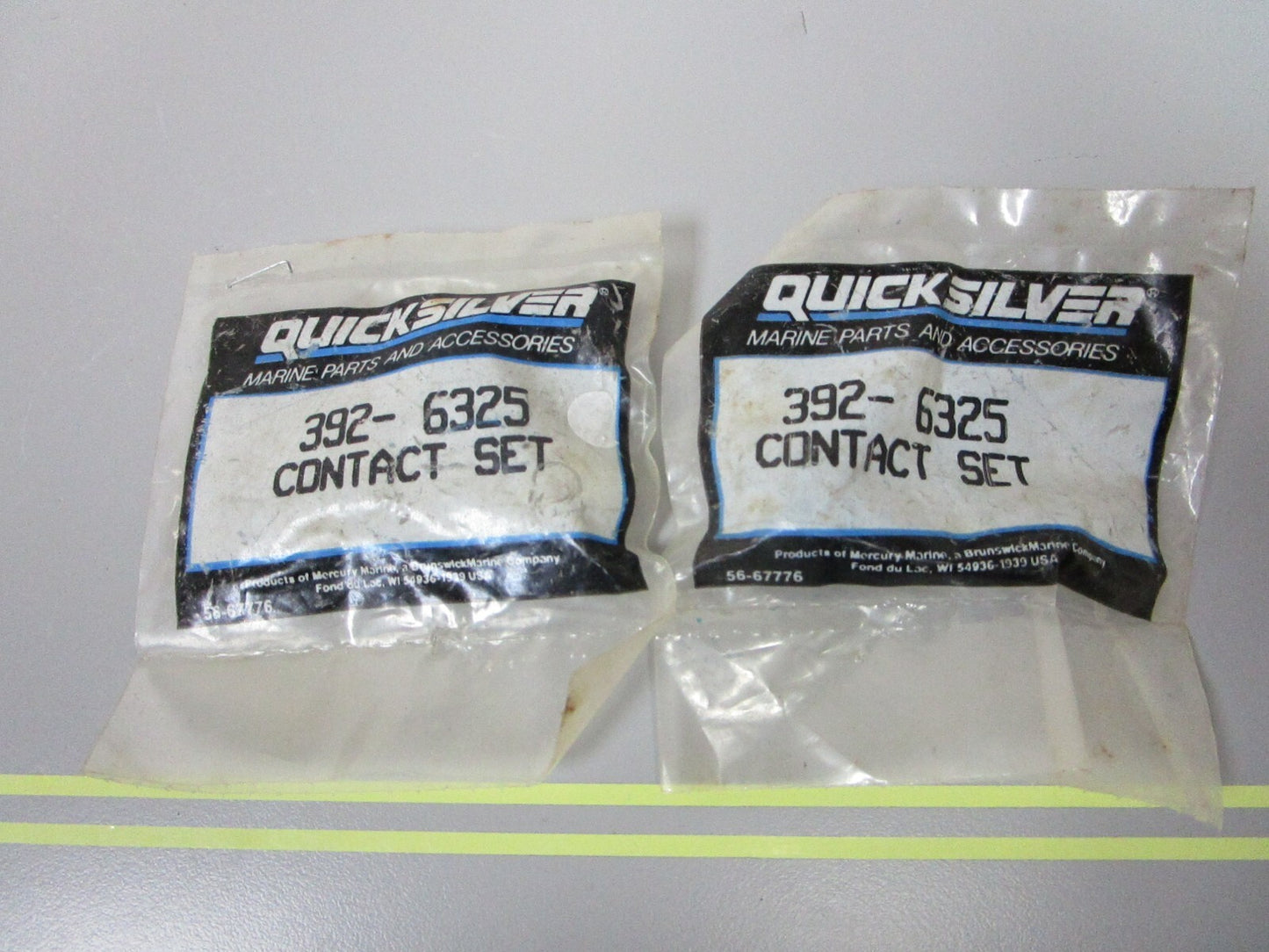 *NEW OEM* (LOT OF 2) 0810 Mercury Quicksilver Contact Set 392-6325