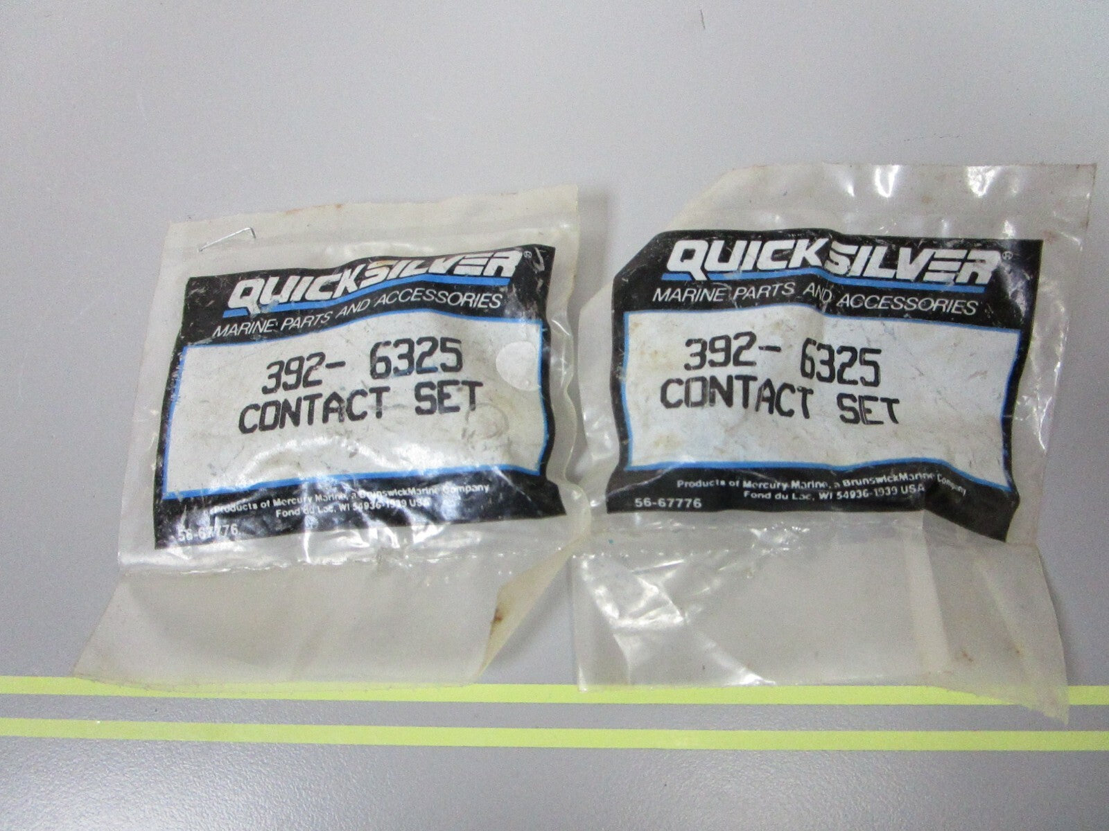 *NEW OEM* (LOT OF 2) 0810 Mercury Quicksilver Contact Set 392-6325