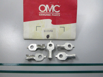 NEW OEM (LOT OF 5) 512550 0512550 OMC Johnson Evinrude Terminal 0810