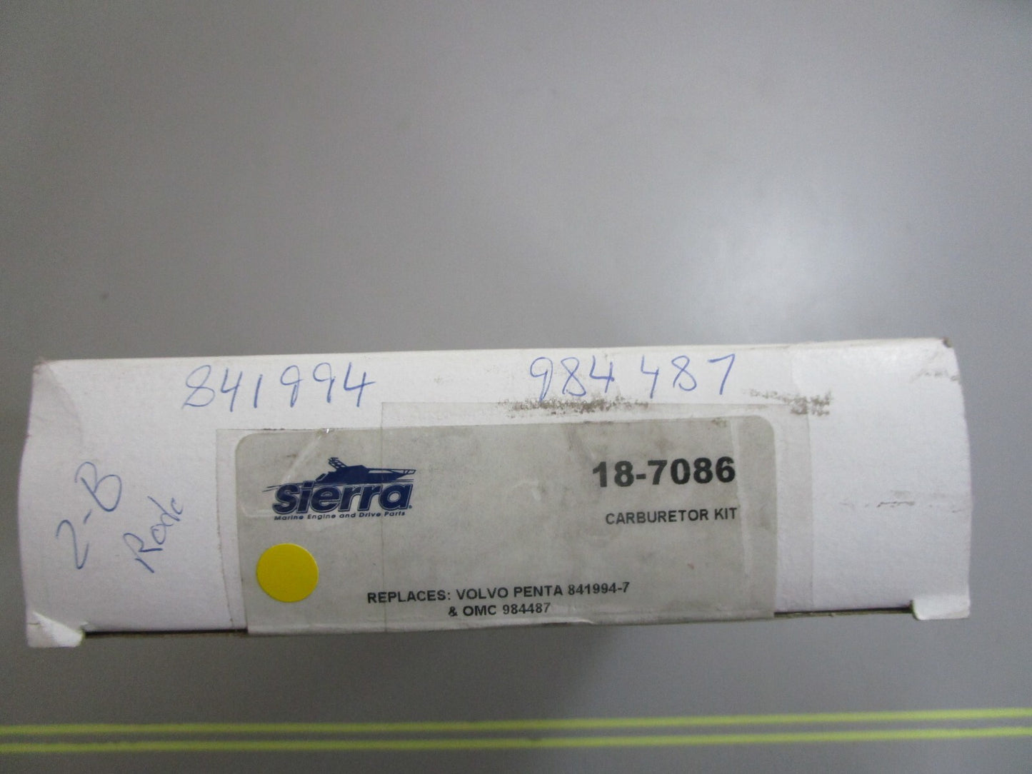 *NEW* 0810 Sierra Carburetor Kit 18-7086 Replaces: Volvo Penta 841994-7