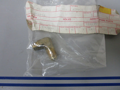 *NEW OEM* 0720 Volvo Penta Elbow Nipple 850916