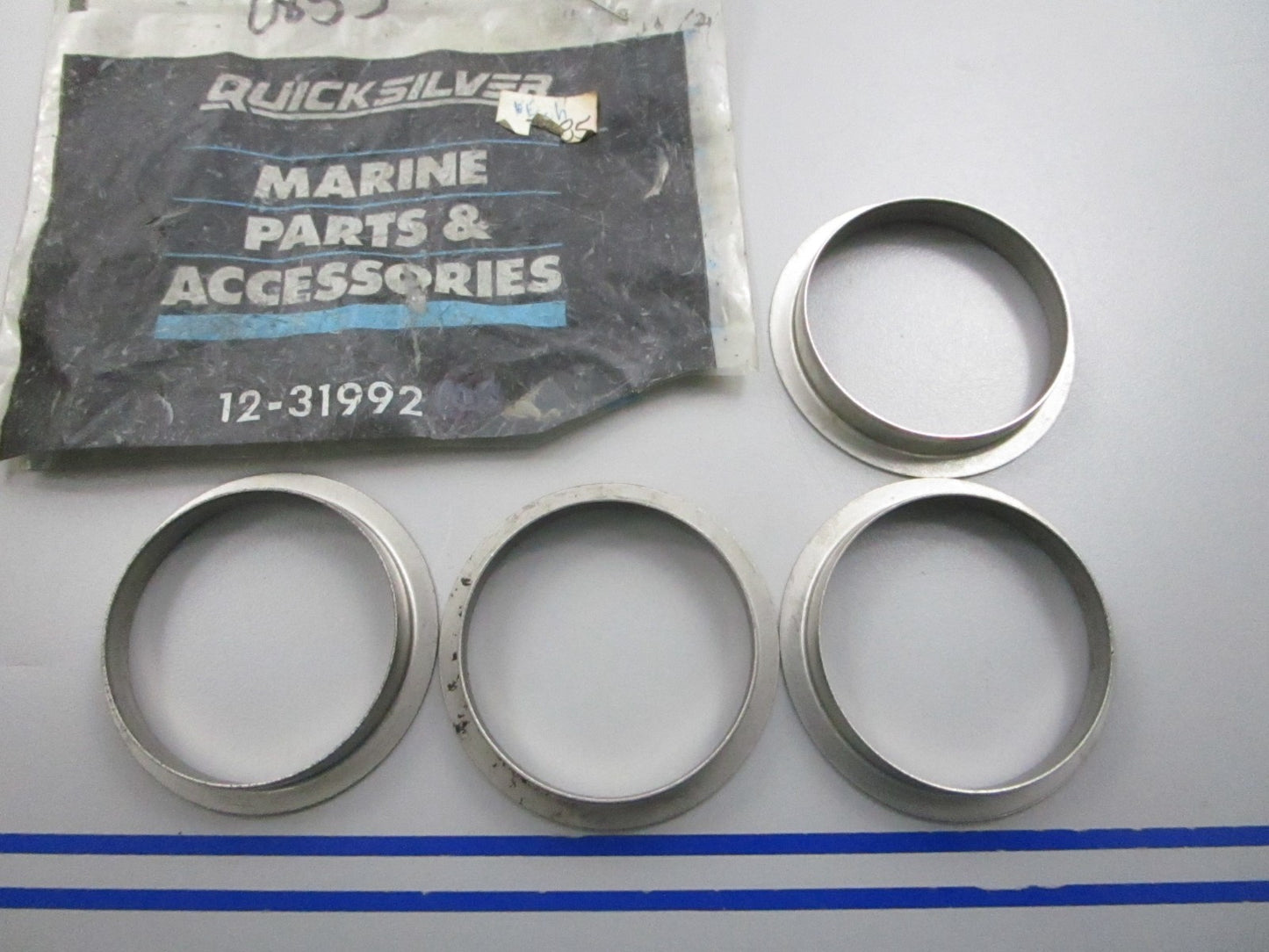 NEW OEM (LOT OF 4) 12-31992 Mercury Quicksilver Cupper Washer 0810