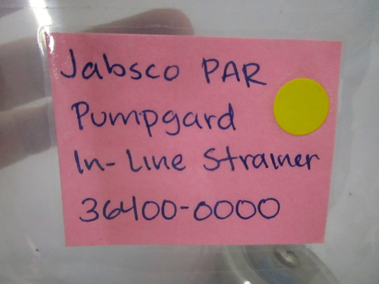 *NEW* 0810 Jabsco Pumpgard In-Line Strainer 36400-0000