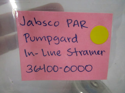 *NEW* 0810 Jabsco Pumpgard In-Line Strainer 36400-0000