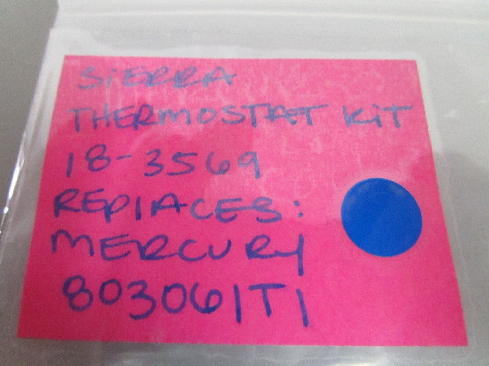 *NEW* 0770 Sierra Thermostat Kit 18-3569 Replaces: Mercury 803061T1