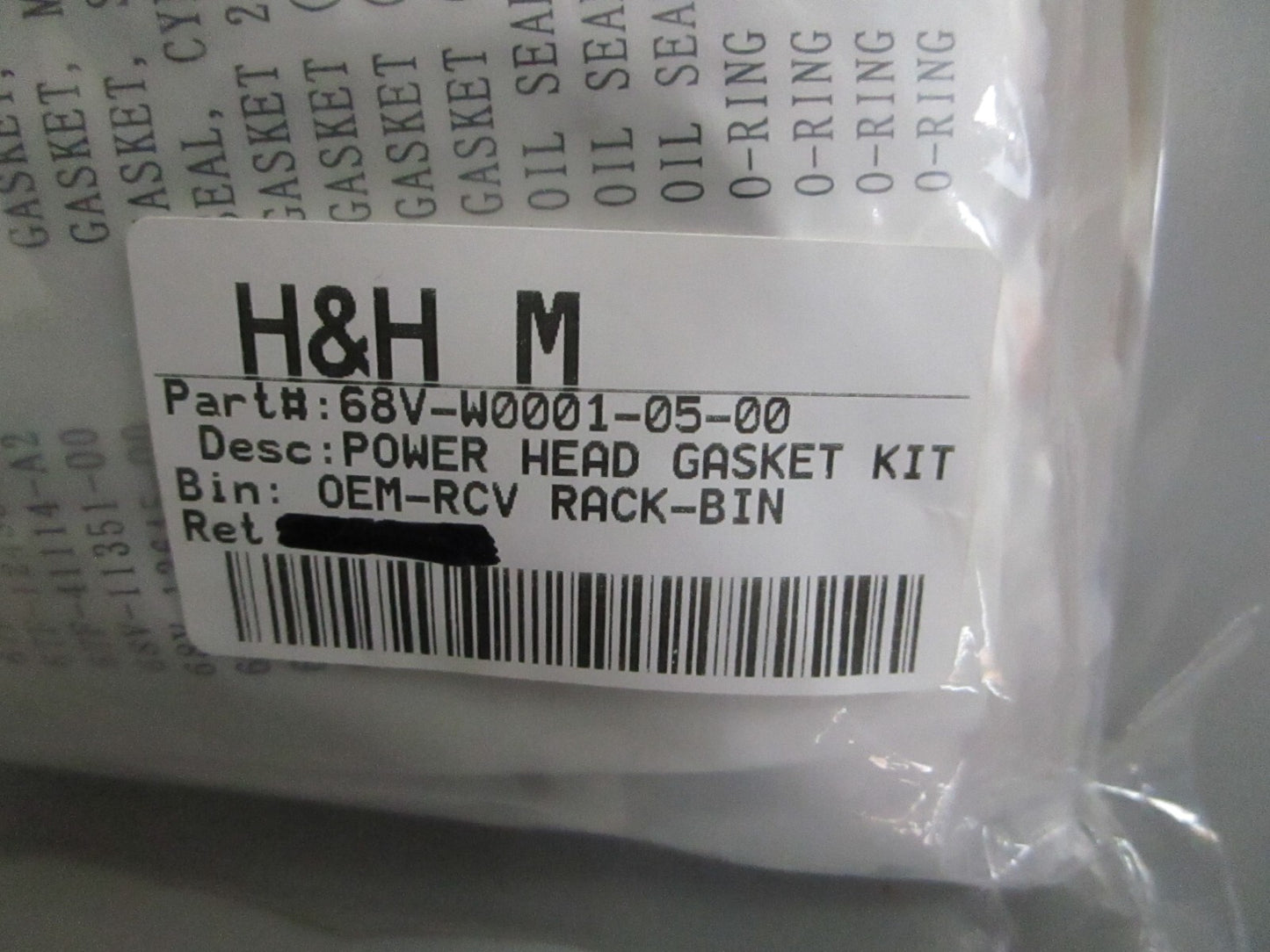 *NEW OEM* 0820 Yamaha Power Head Gasket Kit 68V-W0001-05-00