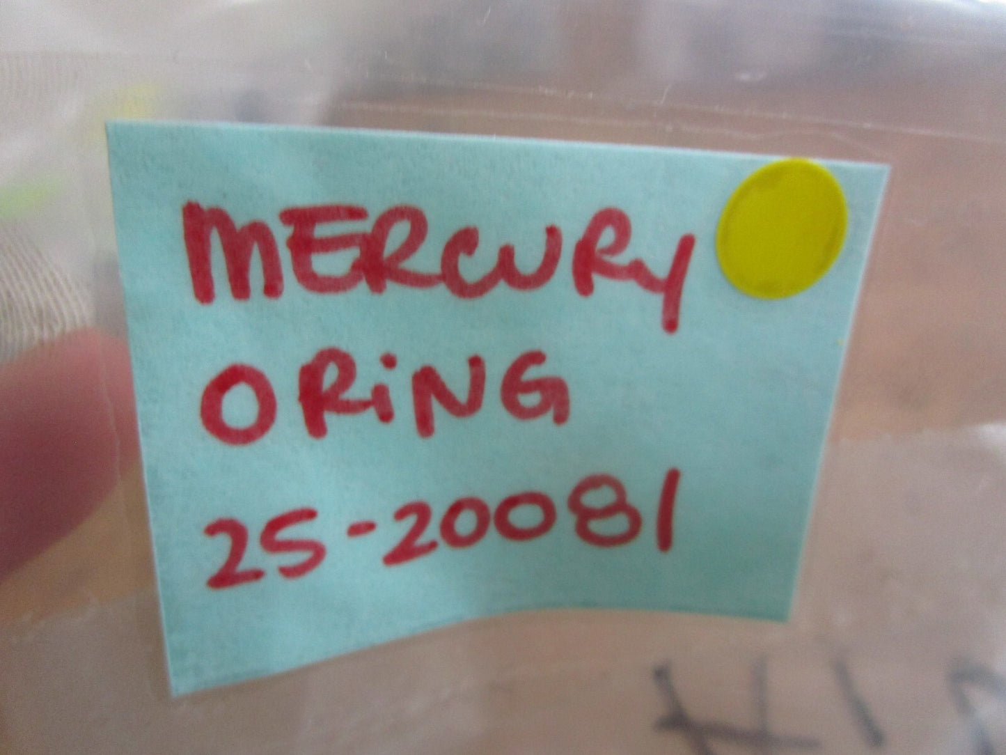 *NEW OEM* 0750 Mercury O-RING 25-20081