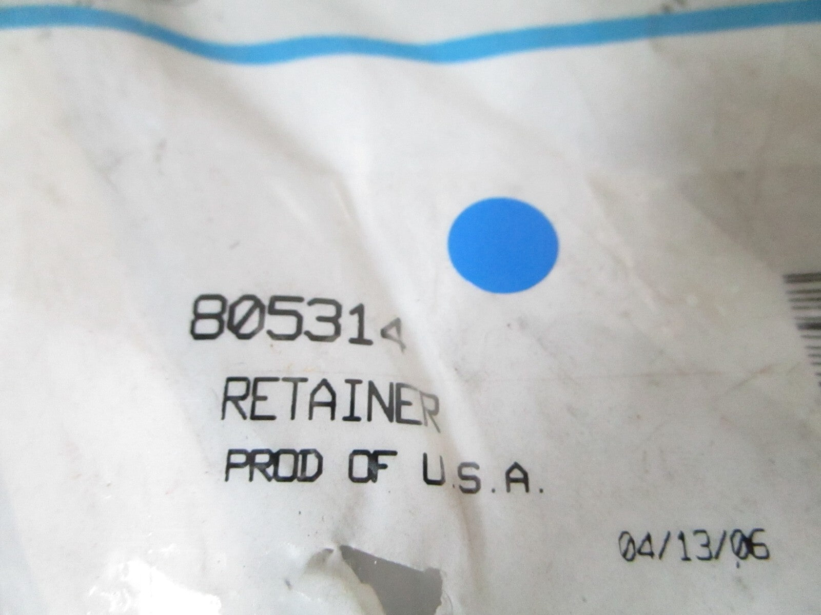 *NEW OEM* 0810 Mercury Quicksilver Retainer 805314