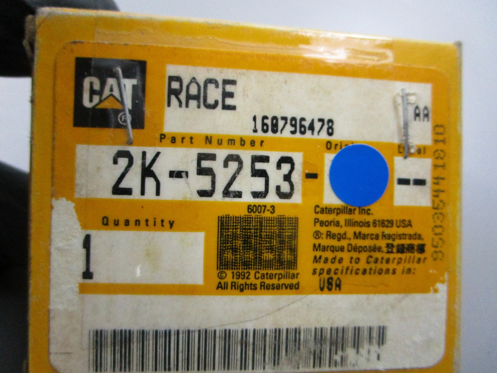 NEW OEM 2K-5253 CAT Race 0810