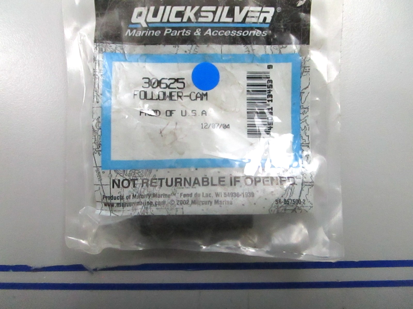 *NEW OEM* 0810 Mercury Quicksilver Cam Follower 30625