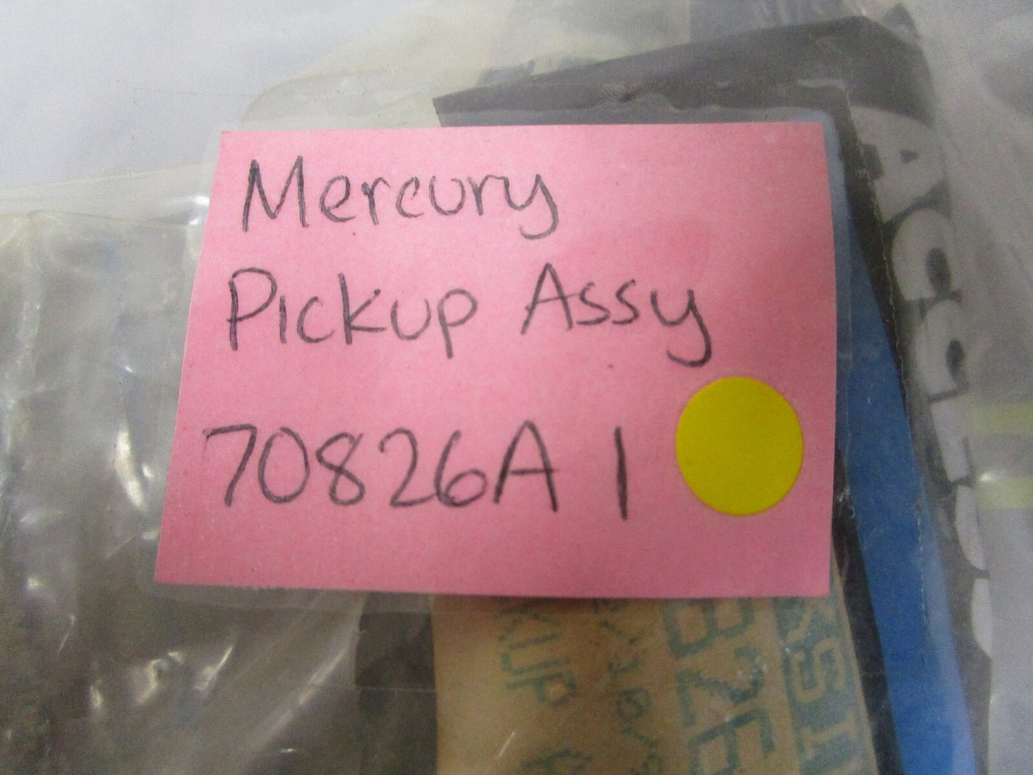 *NEW OEM* 0810 Mercury Quicksilver Pickup Assembly 70826A1