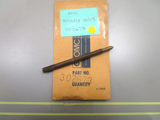 *NEW OEM* 0750 OMC Johnson Evinrude NEEDLE VALVE 302673 0302673