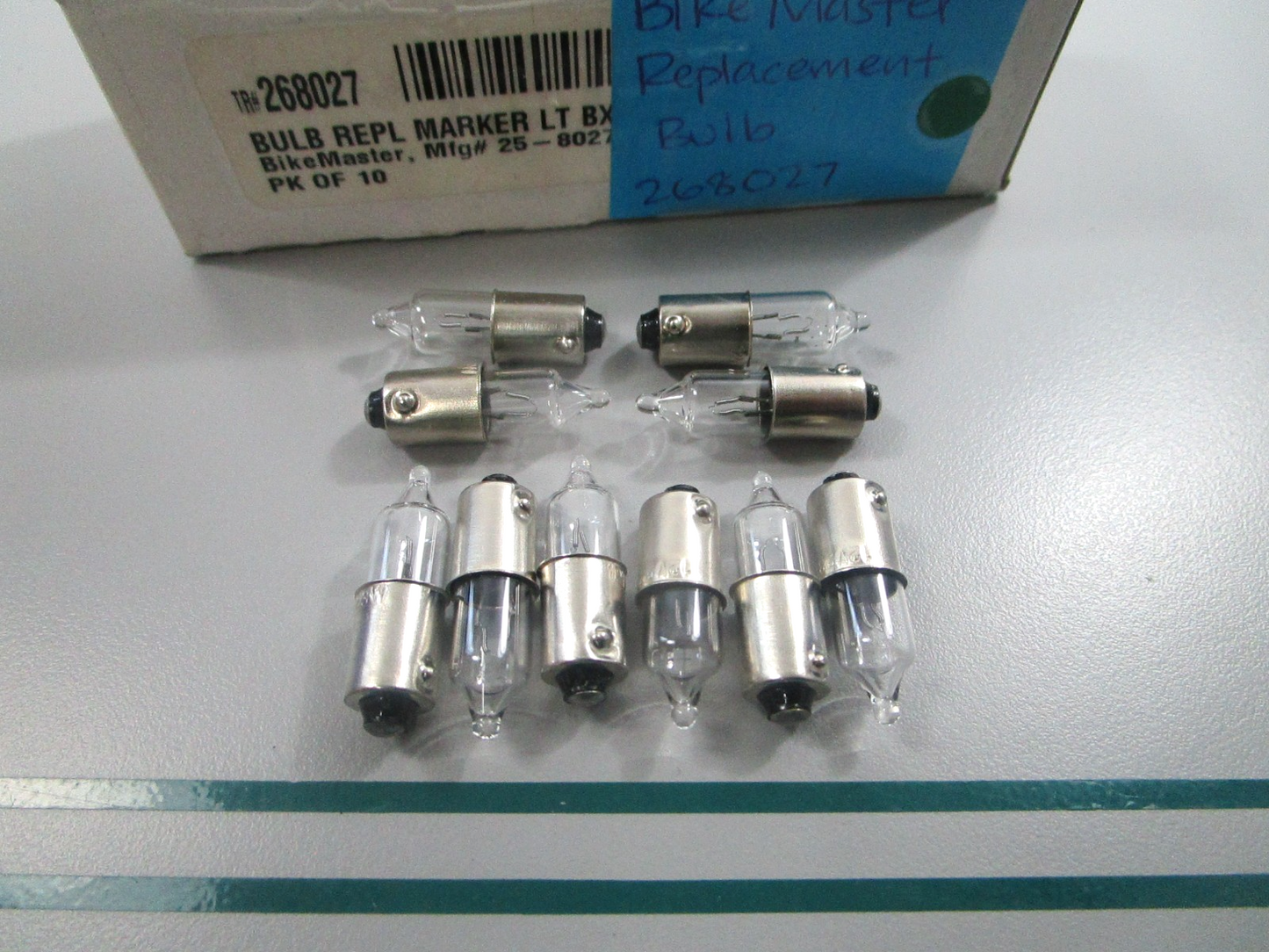 NEW (LOT OF 10) 268027 BikeMaster Replacement Bulb 0810