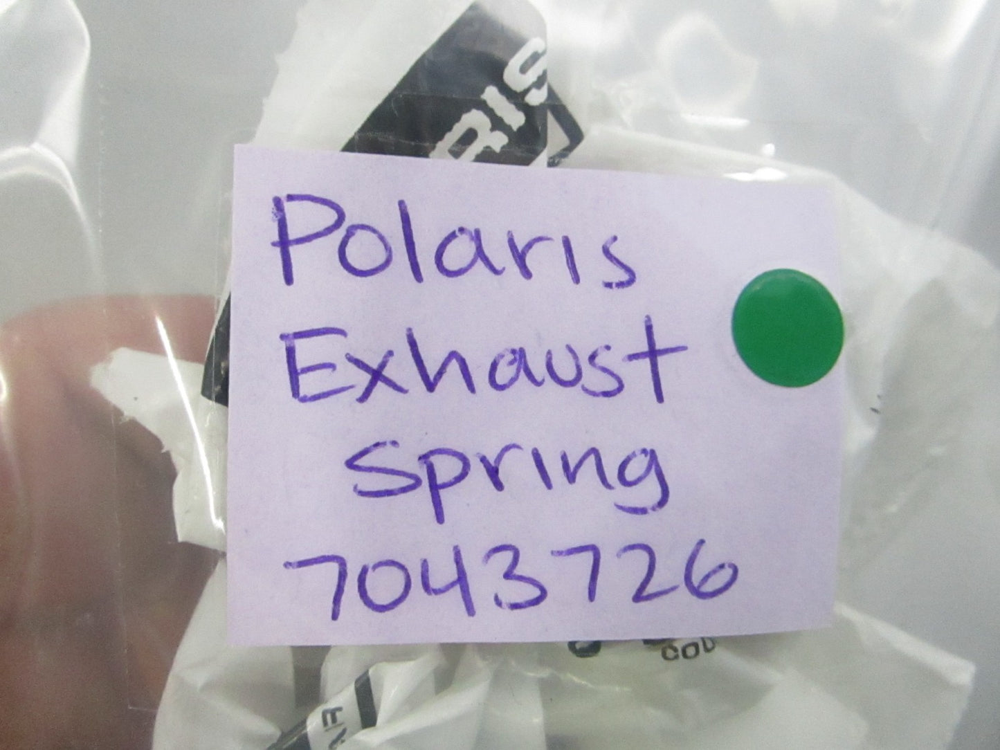 NEW OEM (LOT OF 3) 7043726 Polaris Exhaust Spring 0810