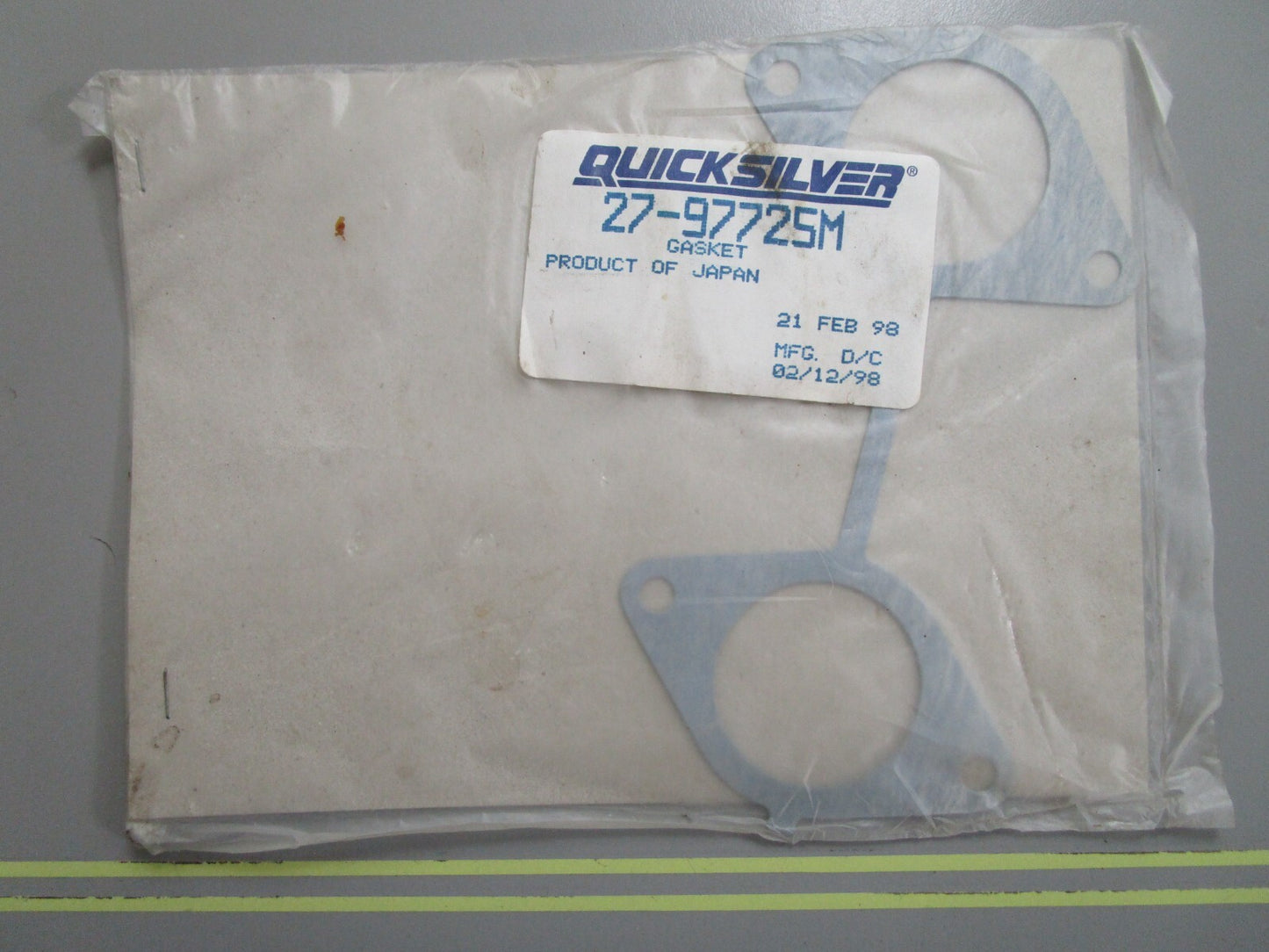 *NEW OEM* 0810 Mercury Quicksilver Gasket 27-97725M