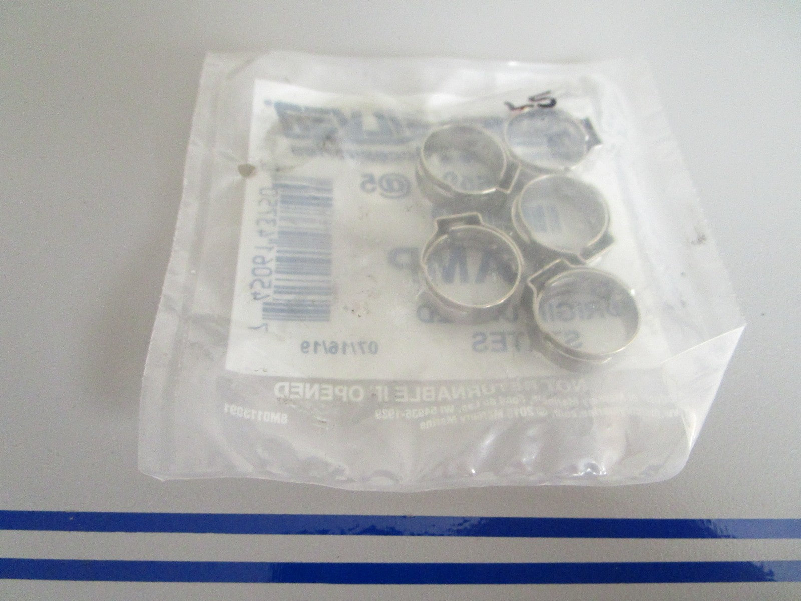 *NEW OEM* (LOT OF 5) 0720 Mercury Quicksilver Clamp 54-855697