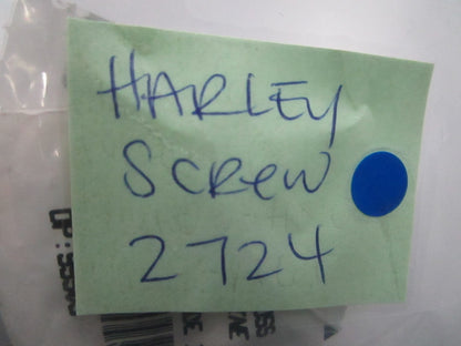 *NEW OEM* (LOT OF 5) 0810 Harley Davidson Screw 2724