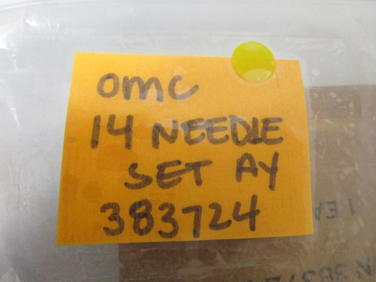 *NEW OEM* (LOT OF 2) 0810 OMC Johnson Evinrude 14 Needle Set Ay 383724 0383724