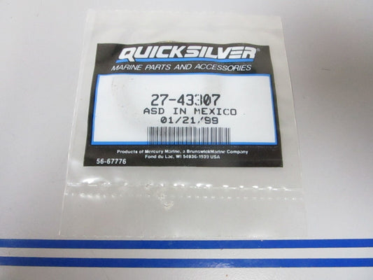*NEW OEM* 0770 Mercury Quicksilver Gasket 27-43307