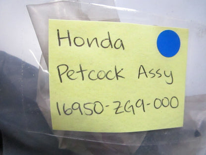 *NEW OEM* 0810 Honda Petcock Assembly 16950-ZG9-000