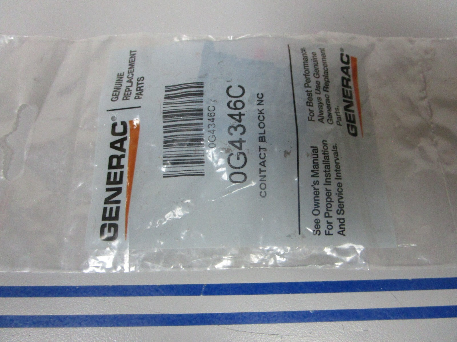 *NEW OEM* 0810 Generac Contact Block 0G4346C