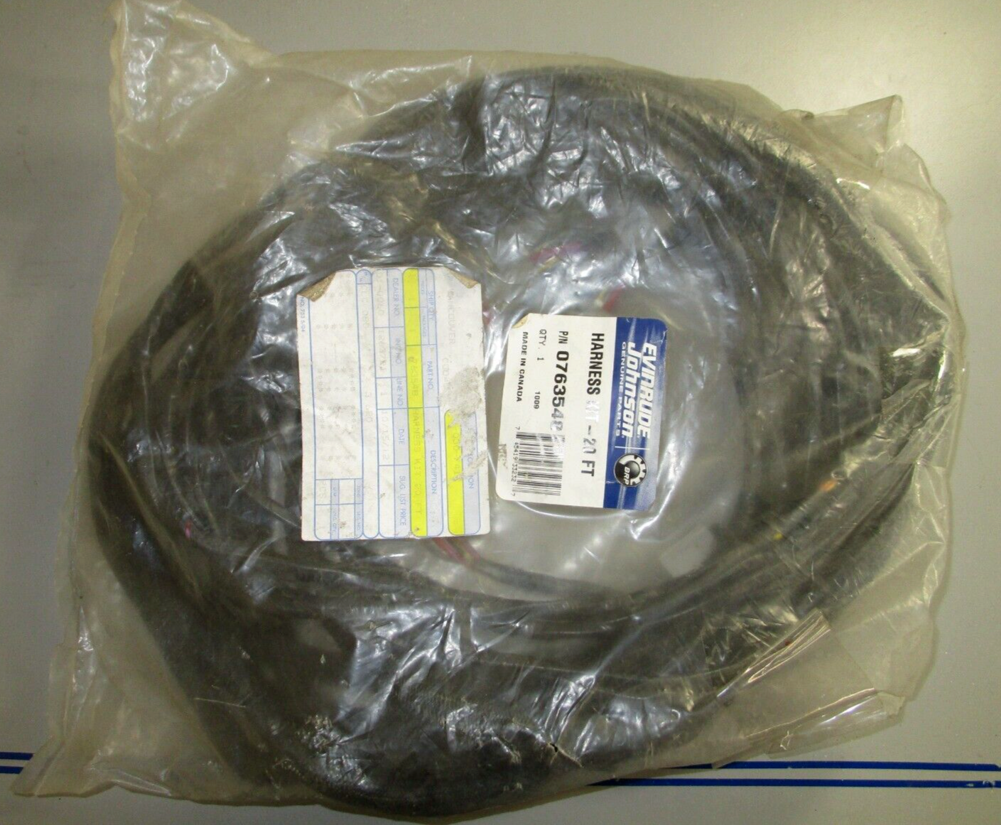 *NEW OEM* 0720 OMC Johnson Evinrude 20ft Twin Ignition Trim Harness Kit 763548