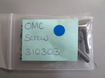 *NEW OEM* (LOT OF 4) 0770 OMC Johnson Evinrude Screw 310303 0310303