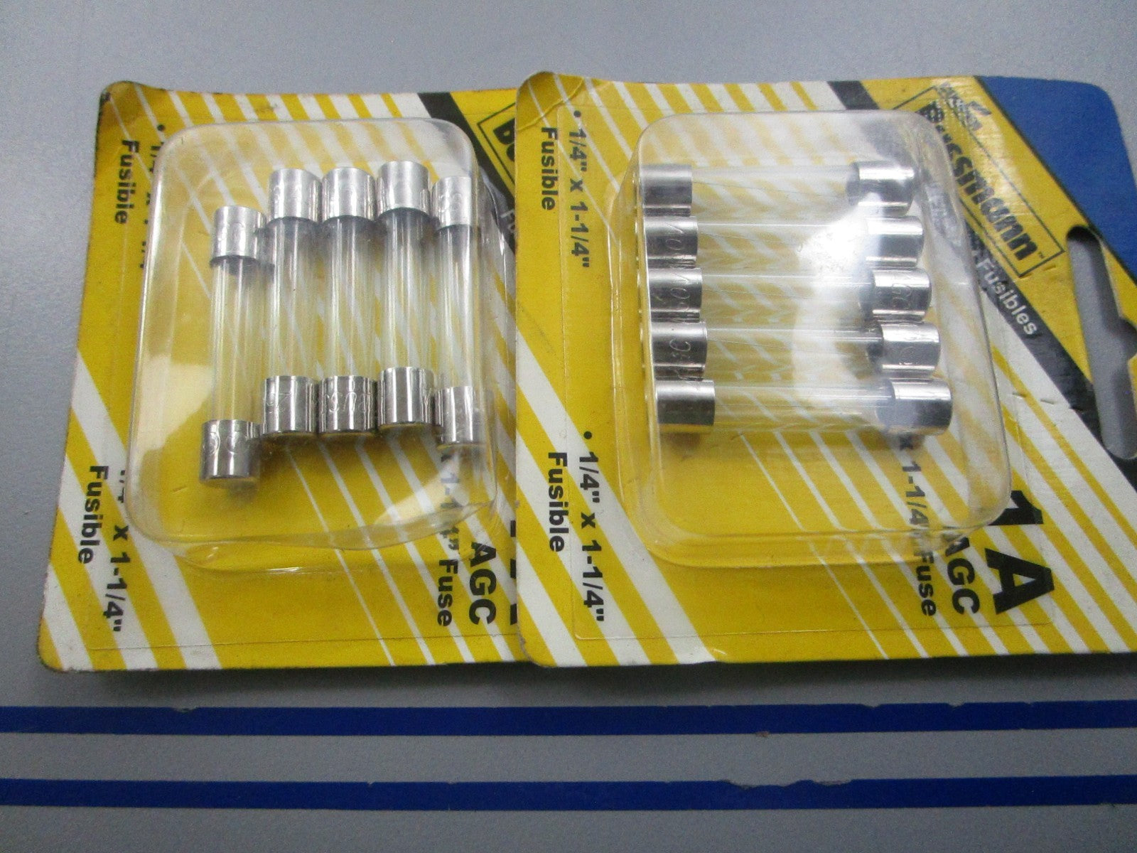 NEW (LOT OF 10) BP/AGC-1-RP Bussmann 1/4" x 1 1/4" 1A Fuse 0810