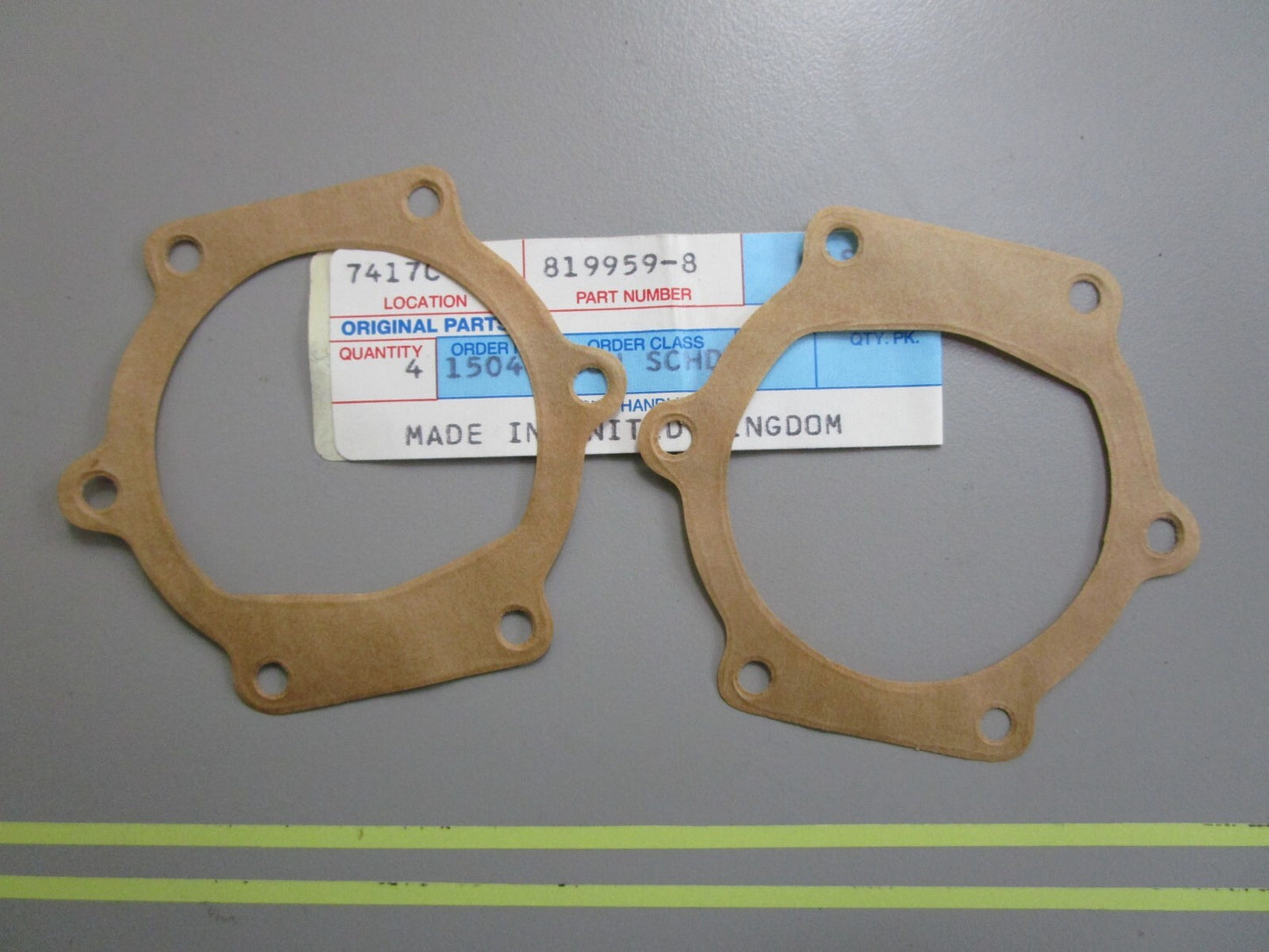 *NEW OEM* (LOT OF 2) 0810 Volvo Penta Gasket 819959