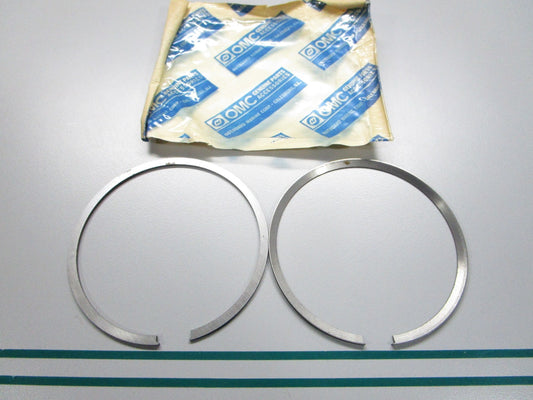 NEW OEM 384317 0384317 OMC Johnson Evinrude 2 Ring Set 0810