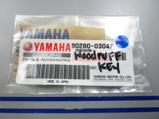 NEW OEM 90280-03047 Yamaha Woodruff Key 0810