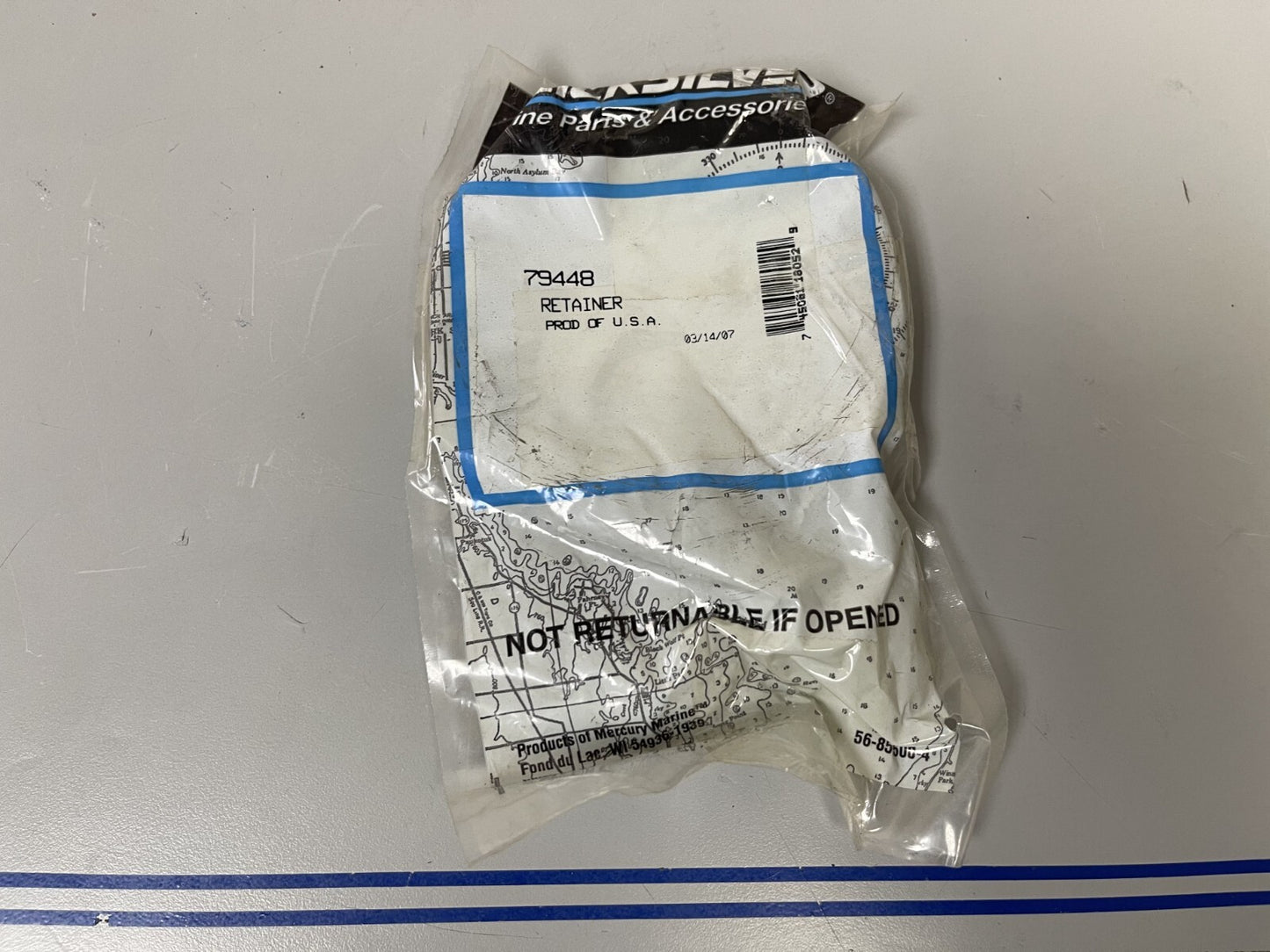 *NEW OEM* 0670 Mercury Quicksilver Retainer 79448