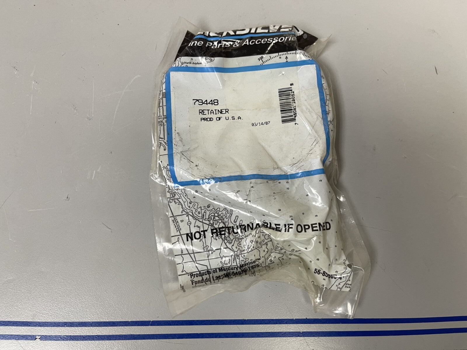 *NEW OEM* 0670 Mercury Quicksilver Retainer 79448