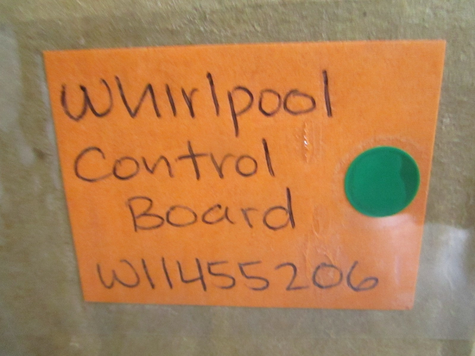 Whirlpool NEW OEM Washer Control Board W11455206 NOS Genuine Factory Part 0820