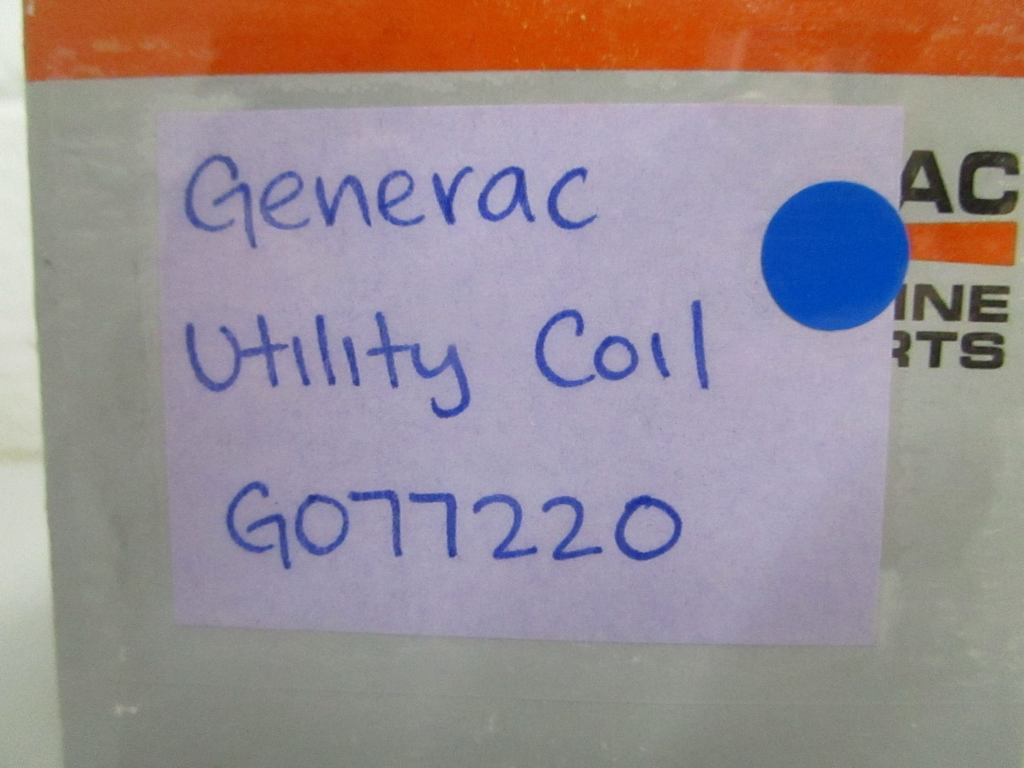 *NEW OEM* 0820 Generac Utility Coil G077220