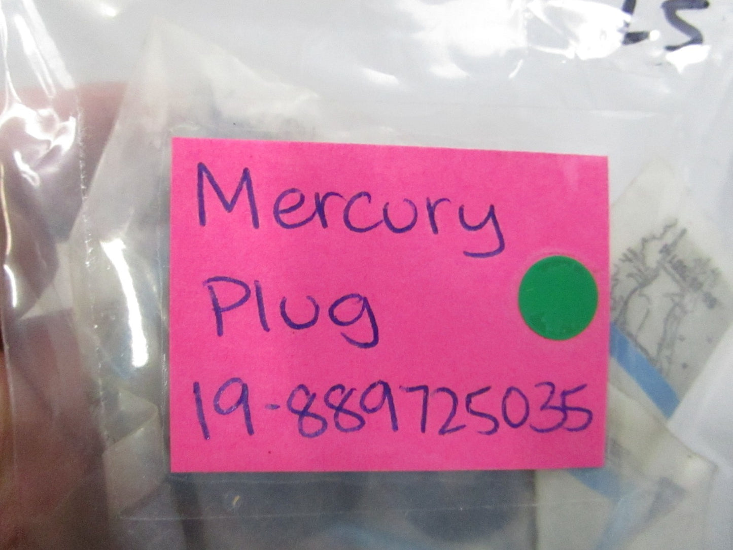NEW OEM (LOT OF 5) 19-889725035 Mercury Quicksilver Plug 0810