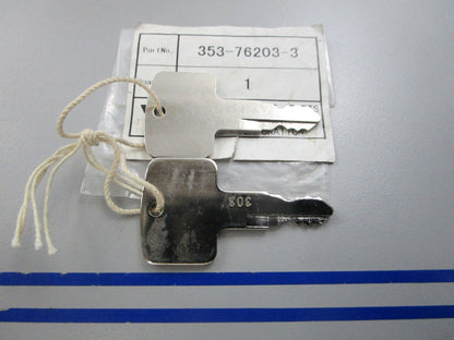 NEW OEM 353-76203-3 353762033 Tohatsu (303) Main Switch Key Set 0810