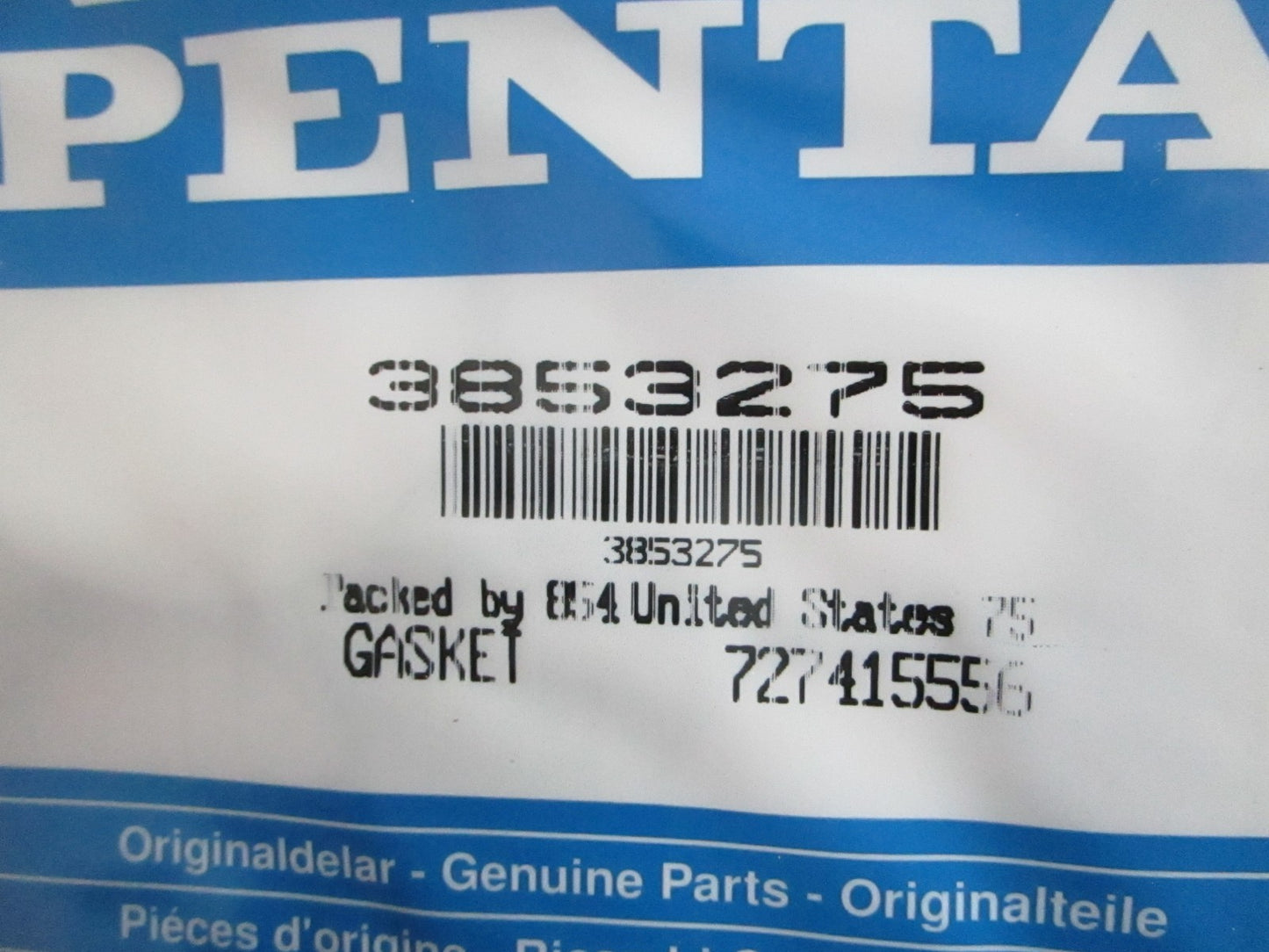 NEW OEM 3854105 Volvo Penta Repair Kit 0820