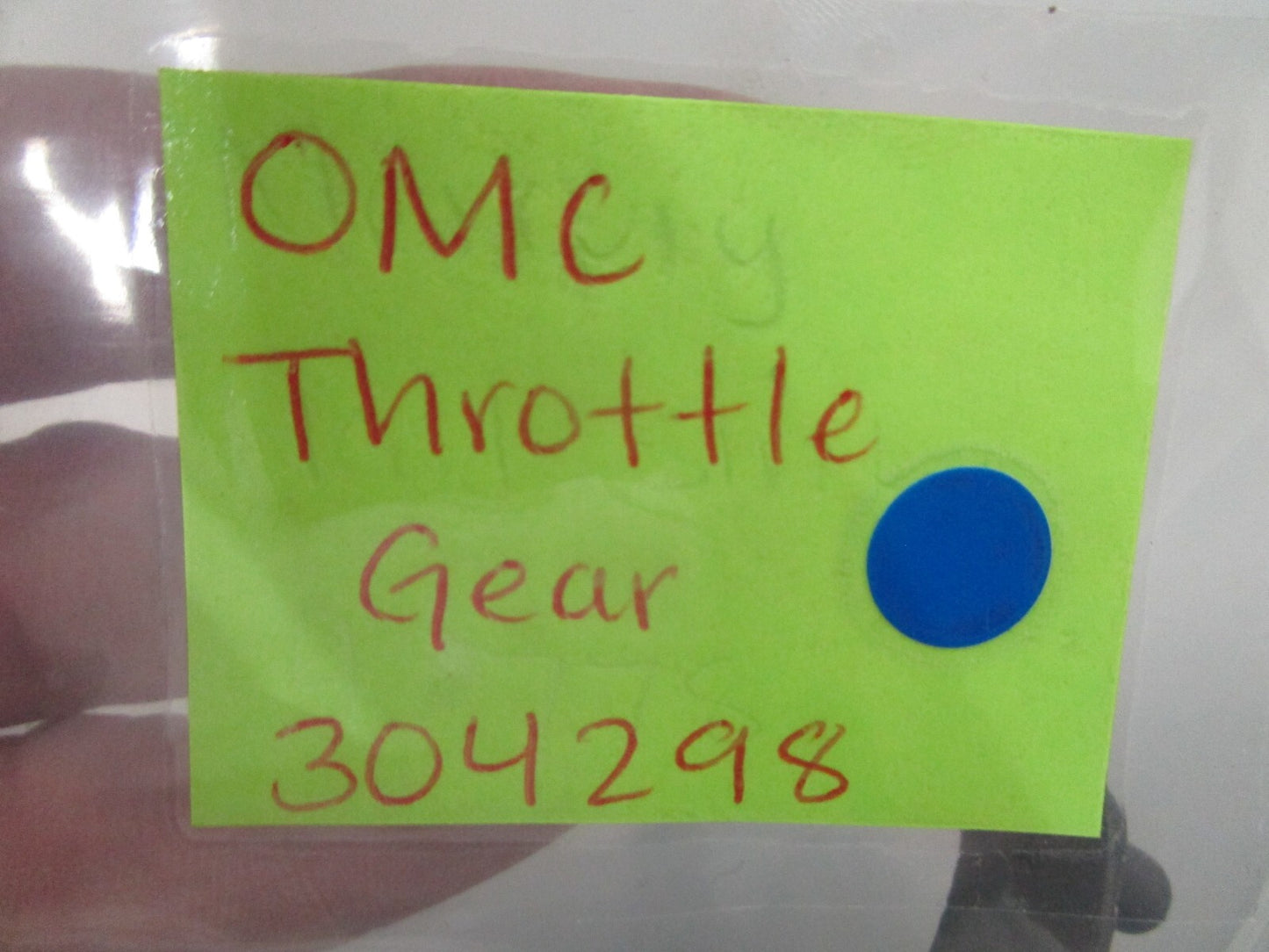 *NEW OEM* 0780 OMC Johnson Evinrude Throttle Gear 304298 0304298