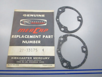 NEW OEM (LOT OF 2) 27-33175 Mercury Quicksilver Gasket 0810