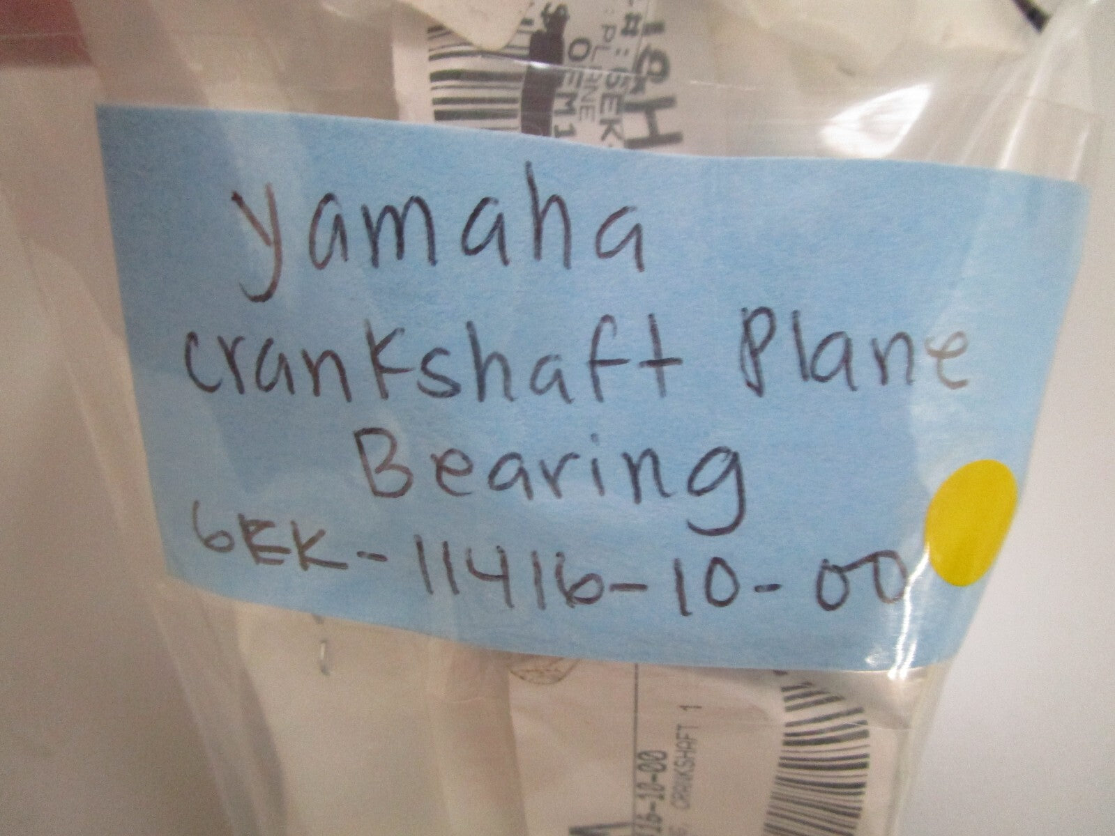 *NEW OEM* 0750 Yamaha CRANKSHAFT PLANE BEARING 6EK-11416-10-00
