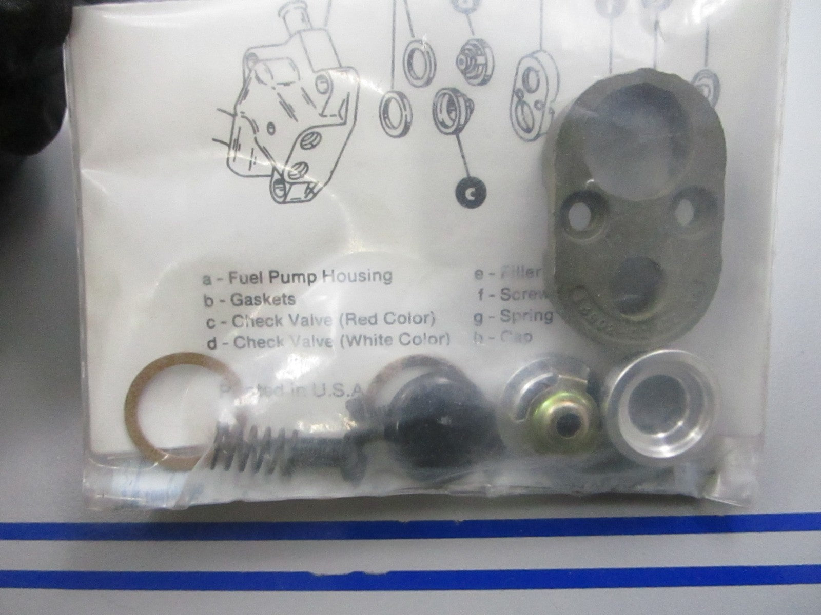 *NEW OEM* 0720 Mercury Quicksilver Check Valve Kit 21-13424A1